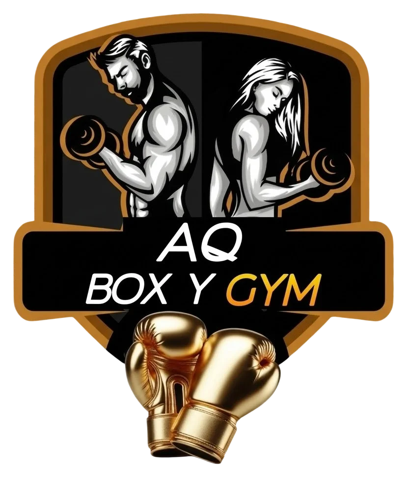 Logo de AQ Box y Gym